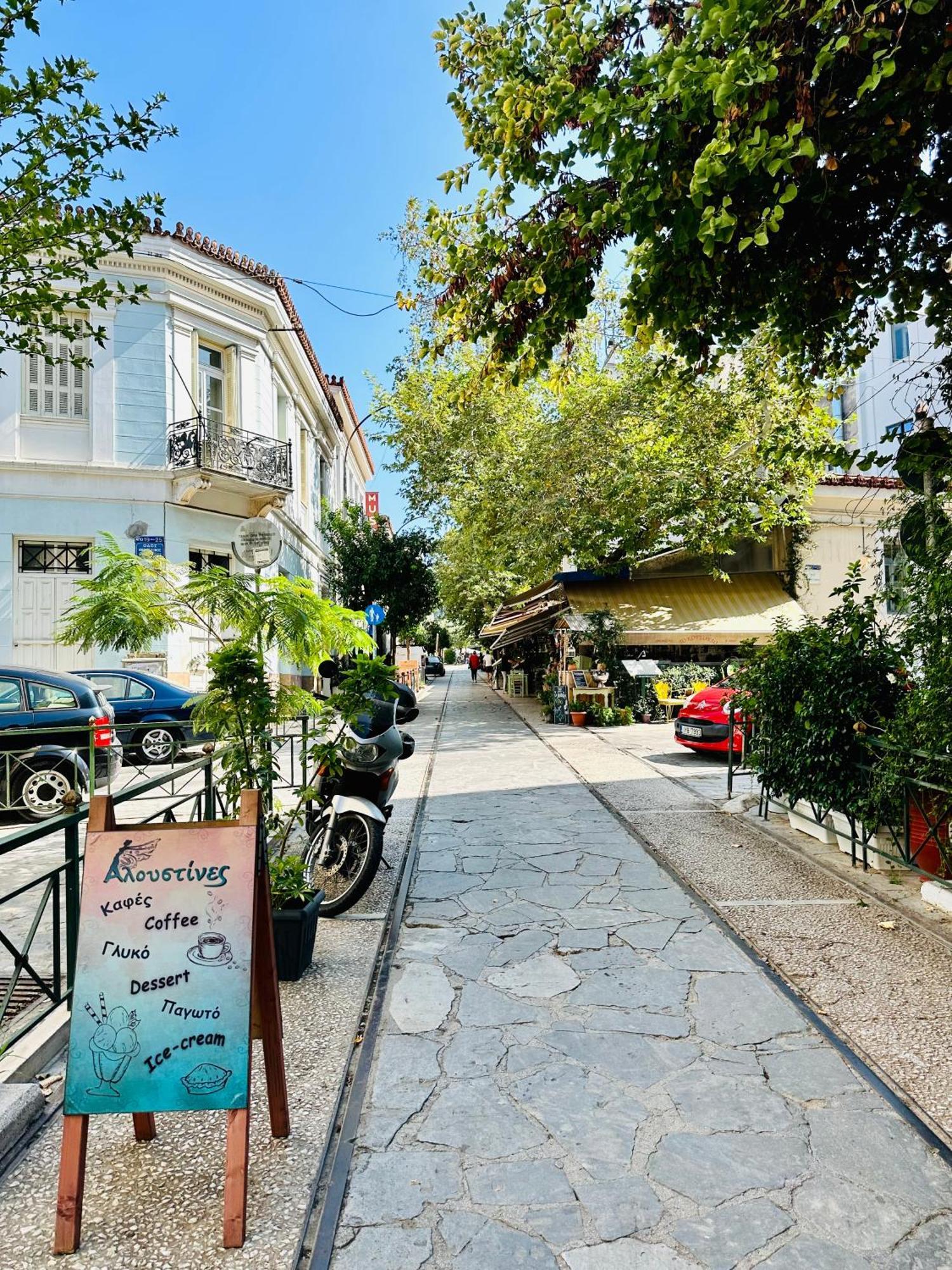 Yuna Penthouse, 100Sqm Private Rooftop Terrasse, Acropolis By Foot Athens Exterior photo
