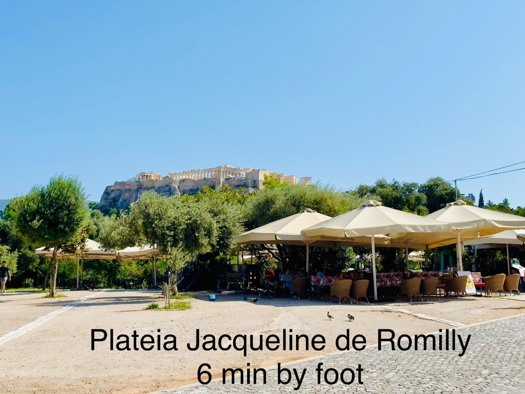 Yuna Penthouse, 100Sqm Private Rooftop Terrasse, Acropolis By Foot Athens Exterior photo