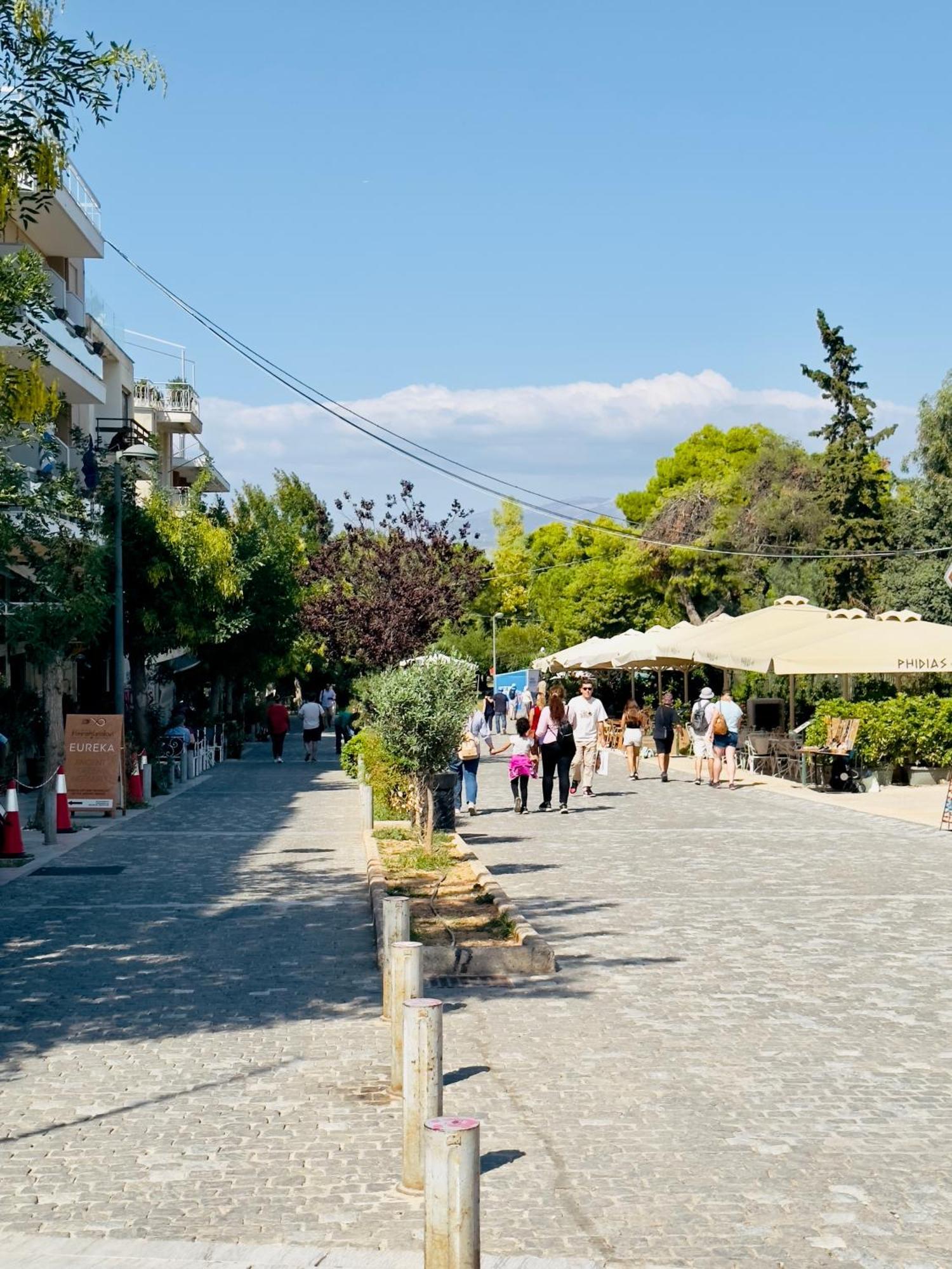 Yuna Penthouse, 100Sqm Private Rooftop Terrasse, Acropolis By Foot Athens Exterior photo